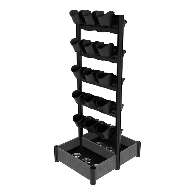 Selvstående grøn vægskillevæg